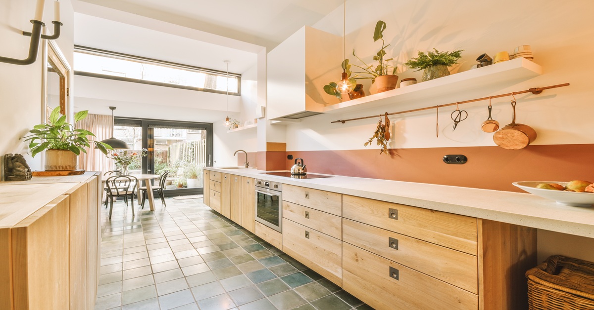 kitchen plywood