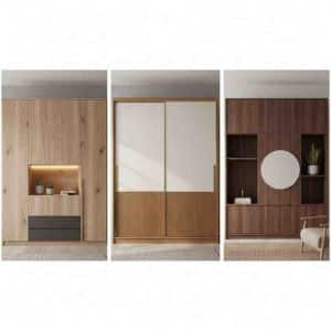 Modern plywood almirah designs for bedrooms.