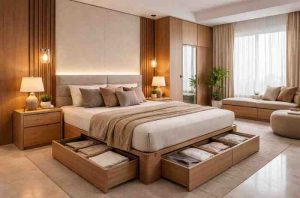 Modern Plywood Box Bed Designs
