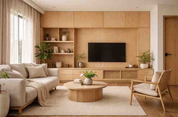 Plywood Room Design