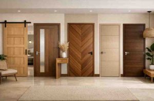 10 Modern Plywood Door Designs for Home