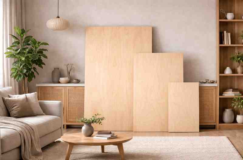 Most Common Plywood Sheet Sizes Used for Furniture