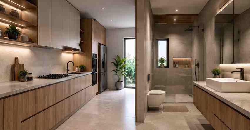 Water Damage Repairs in Kitchens and Bathrooms