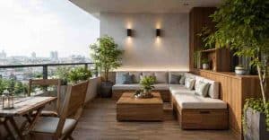 Marine Plywood for Balcony and Terrace Furniture