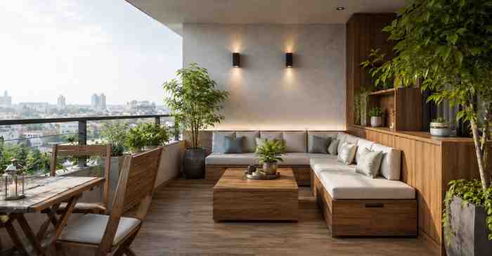 Marine Plywood for Balcony and Terrace Furniture