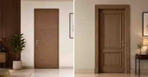 Flush Wood Doors vs Traditional Doors