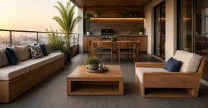 Marine Plywood for Balcony and Terrace Furniture