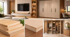 Blockboard plywood