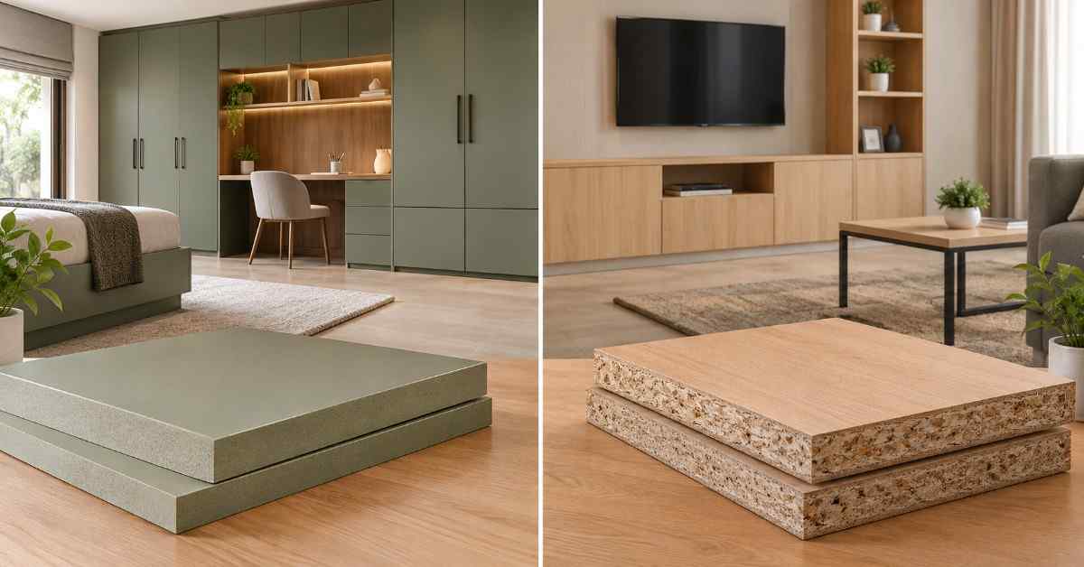 HDHMR vs Particle Board