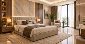Wigwam Ply's premium plywood solutions for luxury bedroom furniture