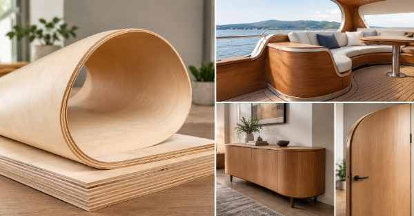 Flexible Plywood for Curves