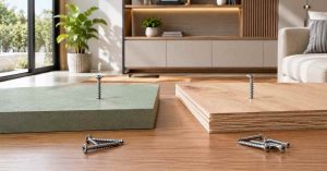 HDHMR vs plywood screw holding strength for furniture