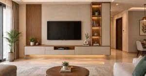 TV Unit Design Ideas for Smart Storage